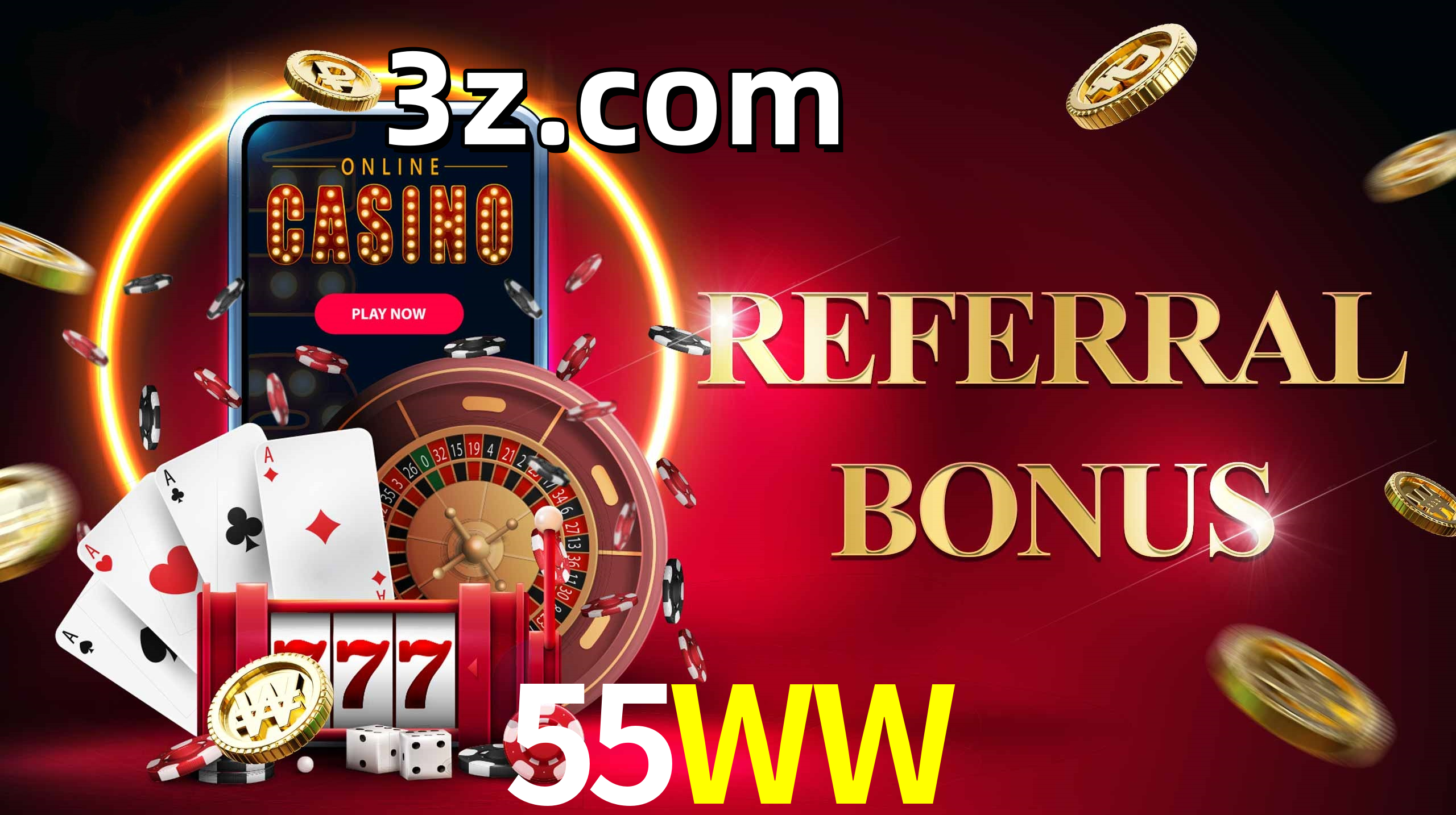 Bônus de Boas-vindas 55WW